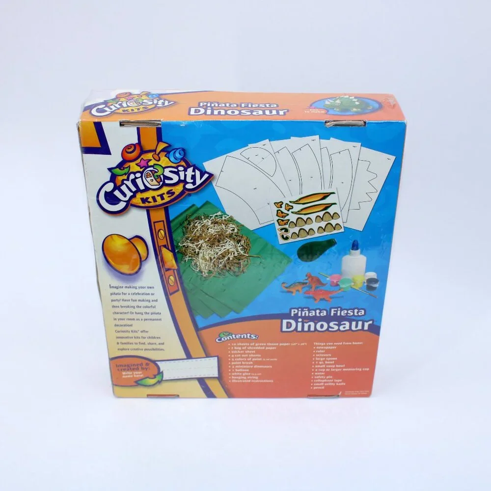 Curiosity Kits Fiesta Pinata Dinosaur